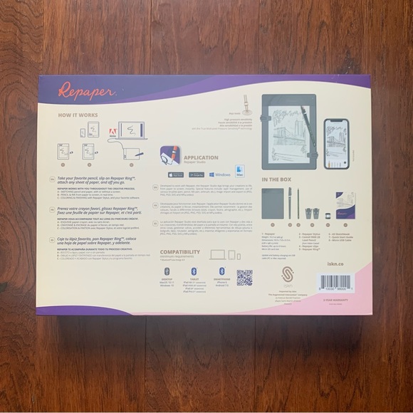 Repaper Limited Edition Artist Tablet | Digital Drawing - Picture 3 of 12